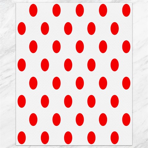 Polka Dots 10.95 x13.48  Canvas - 1
