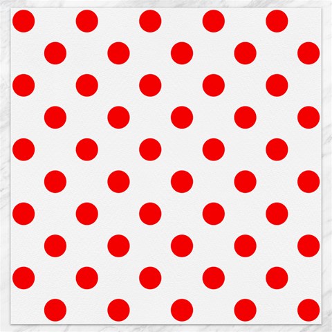 Polka Dots 11.4 x11.56  Canvas - 1