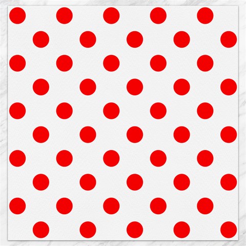 Polka Dots 15.2 x15.41  Canvas - 1