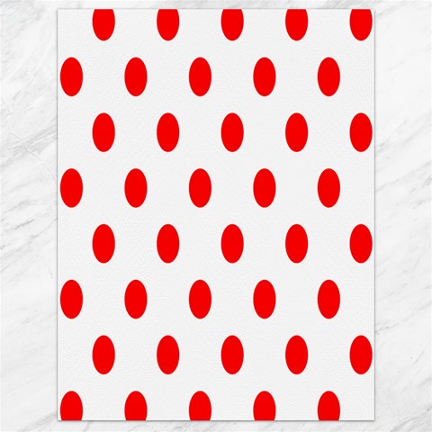 Polka Dots 17.8 x23.08  Canvas - 1