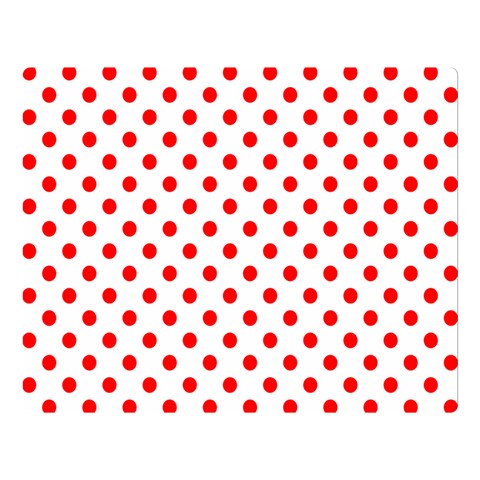 Polka Dots 80 x60  Blanket Front