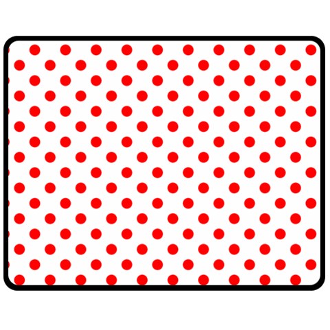 Polka Dots 60 x50  Blanket Front