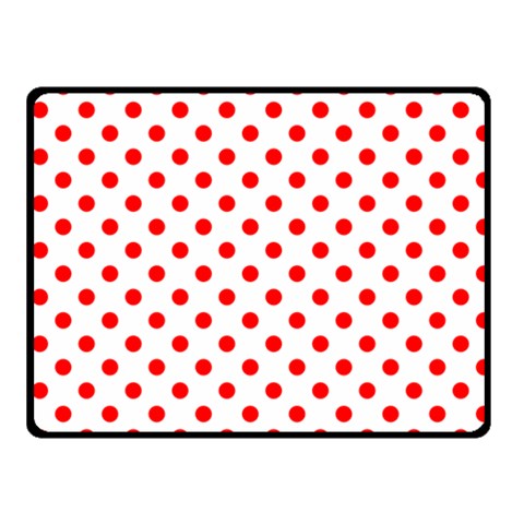 Polka Dots 50 x40  Blanket Front