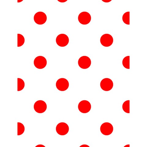 Polka Dots 4.125 x5.5  Memopad