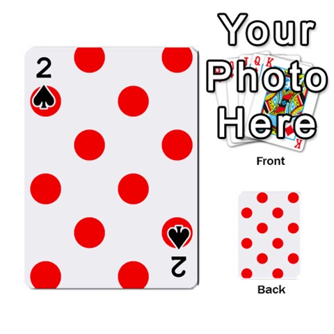 Polka Dots Front - Spade2