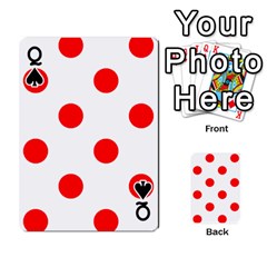 Queen Polka Dots Front - SpadeQ