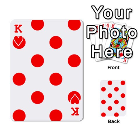 King Polka Dots Front - HeartK