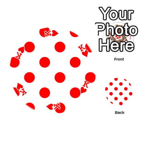 King Polka Dots Front - HeartK