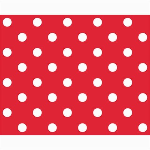 Polka Dots 10 x8  Print - 1