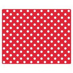 Polka Dots 60 x50  Blanket Back