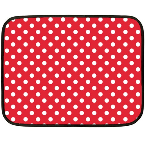 Polka Dots 35 x27  Blanket