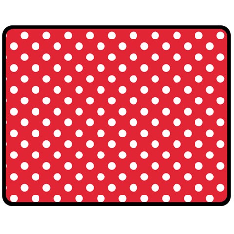 Polka Dots 60 x50  Blanket Front