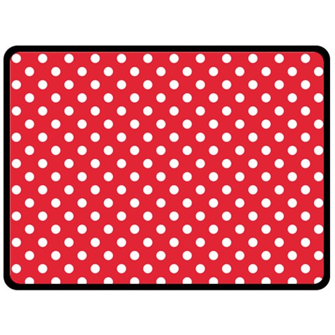 Polka Dots 80 x60  Blanket Front