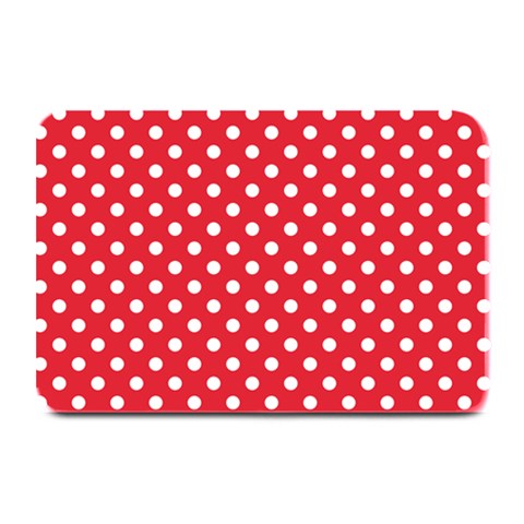 Polka Dots 18 x12  Plate Mat