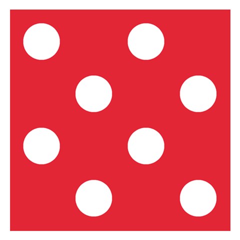 Polka Dots 3.75 x3.75  Memopad