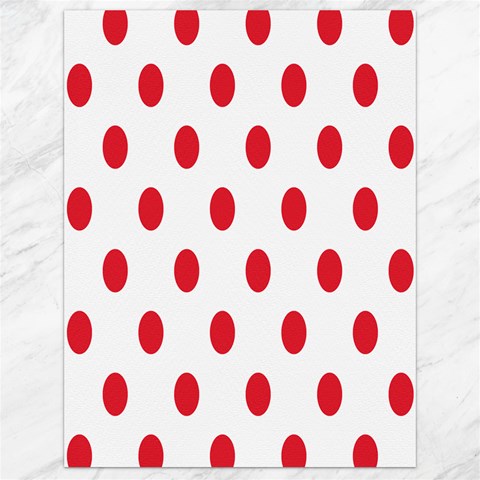 Polka Dots 17.8 x23.08  Canvas - 1