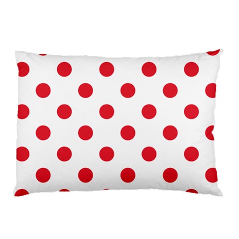 Polka Dots 26.62 x18.9  Pillow Case