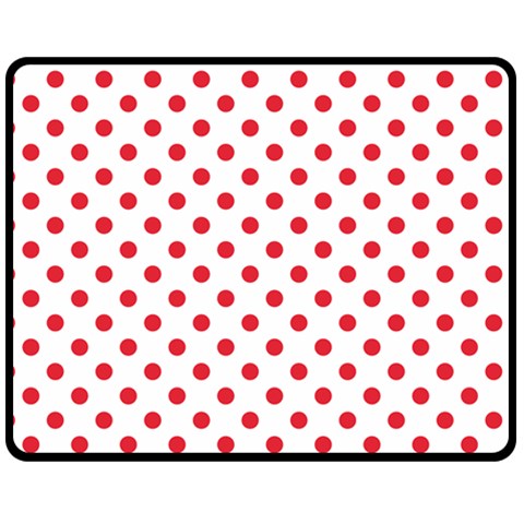 Polka Dots 60 x50  Blanket Front