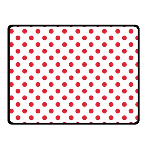 Polka Dots 50 x40  Blanket Front