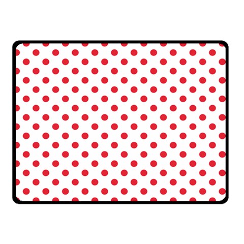 Polka Dots 45 x34  Blanket Front
