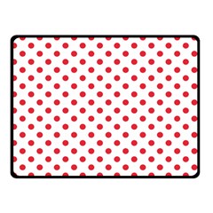 Polka Dots 45 x34  Blanket Back