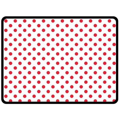 Polka Dots 80 x60  Blanket Front