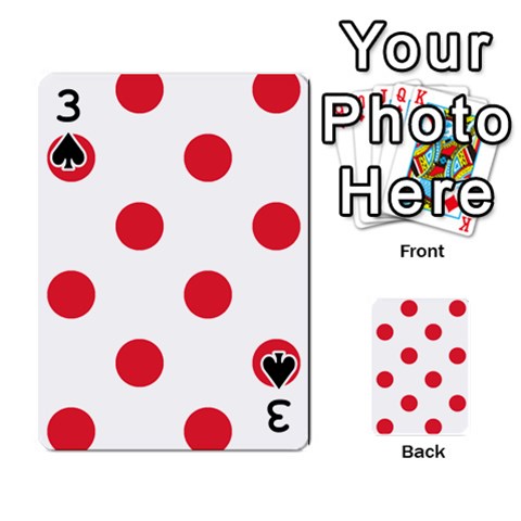Polka Dots Front - Spade3