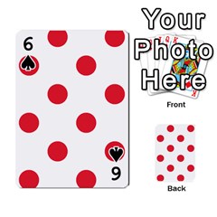 Polka Dots Front - Spade6