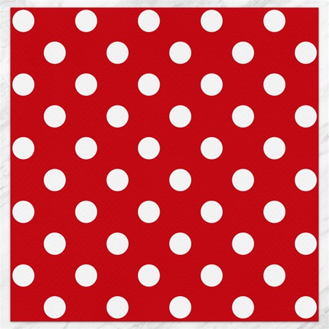 Polka Dots 11.4 x11.56  Canvas - 1