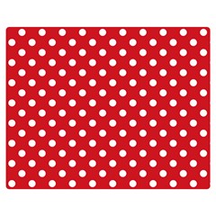 Polka Dots 60 x50  Blanket Front