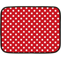 Polka Dots 35 x27  Blanket Front