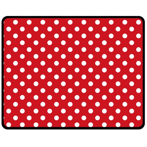 Polka Dots 60 x50  Blanket Front