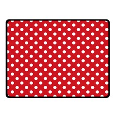 Polka Dots 45 x34  Blanket Back