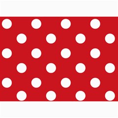 Polka Dots 7 x5  Photo Card - 2