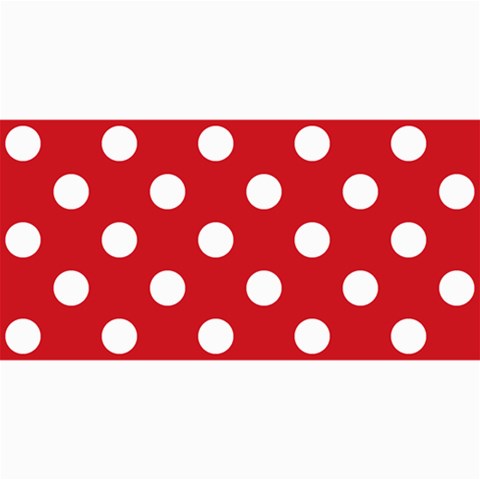 Polka Dots 8 x4  Photo Card - 1
