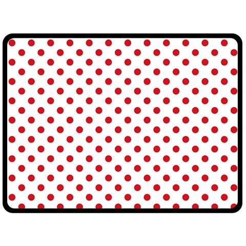 Polka Dots 80 x60  Blanket Front