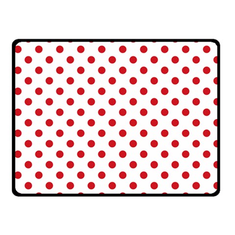 Polka Dots 50 x40  Blanket Front