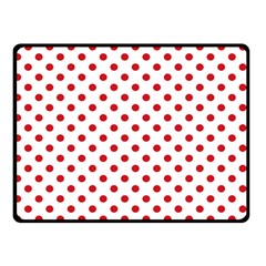 Polka Dots 45 x34  Blanket Back