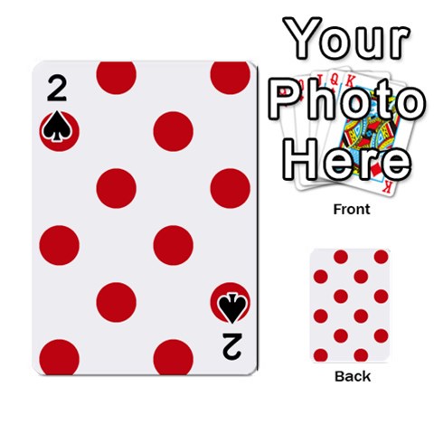 Polka Dots Front - Spade2