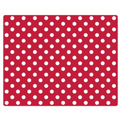 Polka Dots 60 x50  Blanket Front
