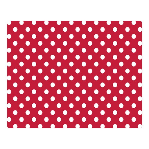 Polka Dots 80 x60  Blanket Front