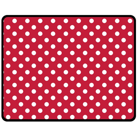 Polka Dots 60 x50  Blanket Front