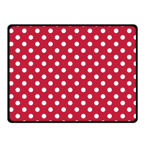 Polka Dots 50 x40  Blanket Front