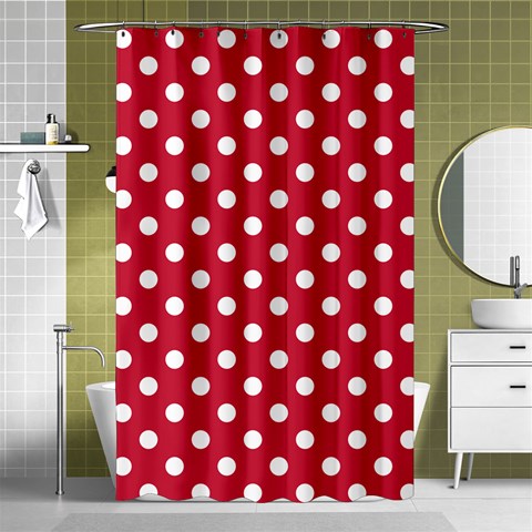 Polka Dots Curtain(48  X 72 ) - 42.18 x64.8  Curtain(48  X 72 )