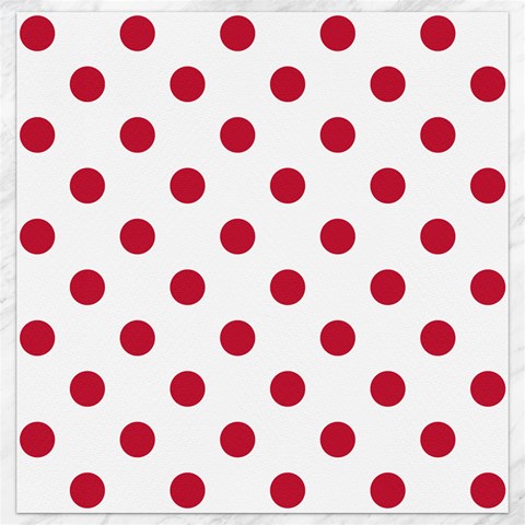 Polka Dots 11.4 x11.56  Canvas - 1