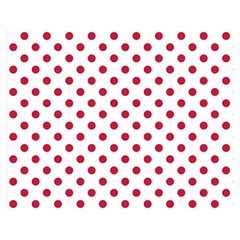 Polka Dots 60 x50  Blanket Front