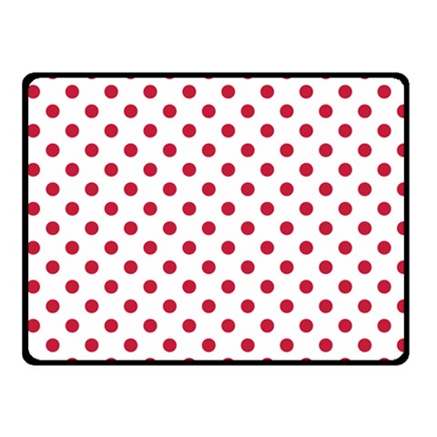 Polka Dots 50 x40  Blanket Front