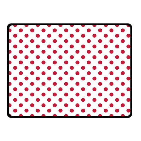 Polka Dots 45 x34  Blanket Front
