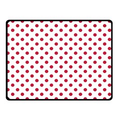 Polka Dots 45 x34  Blanket Back