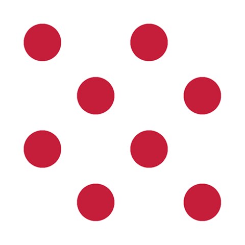 Polka Dots 3.75 x3.75  Memopad